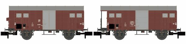 Kato HobbyTrain Lemke H24250 - 2pc. Freight Car Set K3